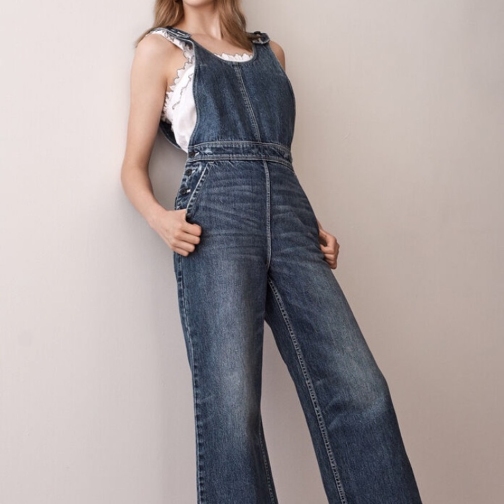 Rebecca Taylor denim overalls XS